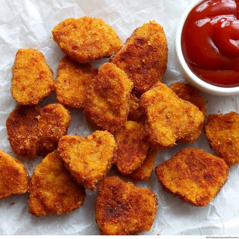 Healthier Baked Chicken Nuggets {Gluten Free} Recipe