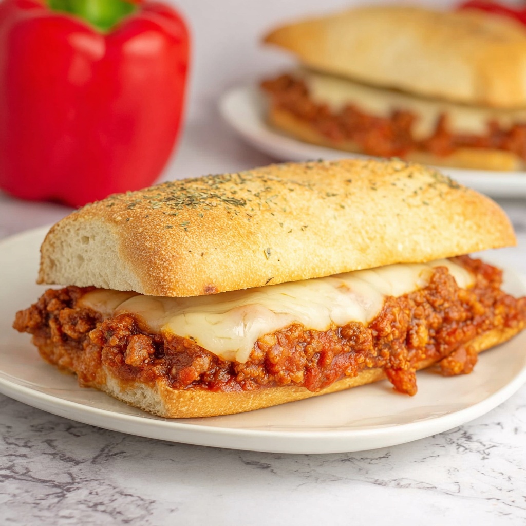 Italian Sloppy Joes (Messy Giuseppe Sandwich) Recipe - Recipe Image