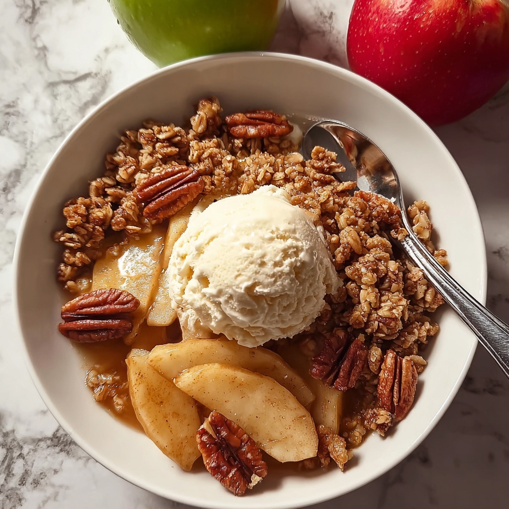 Warm Spiced Baked Apple Crisp Recipe - Recipe Image
