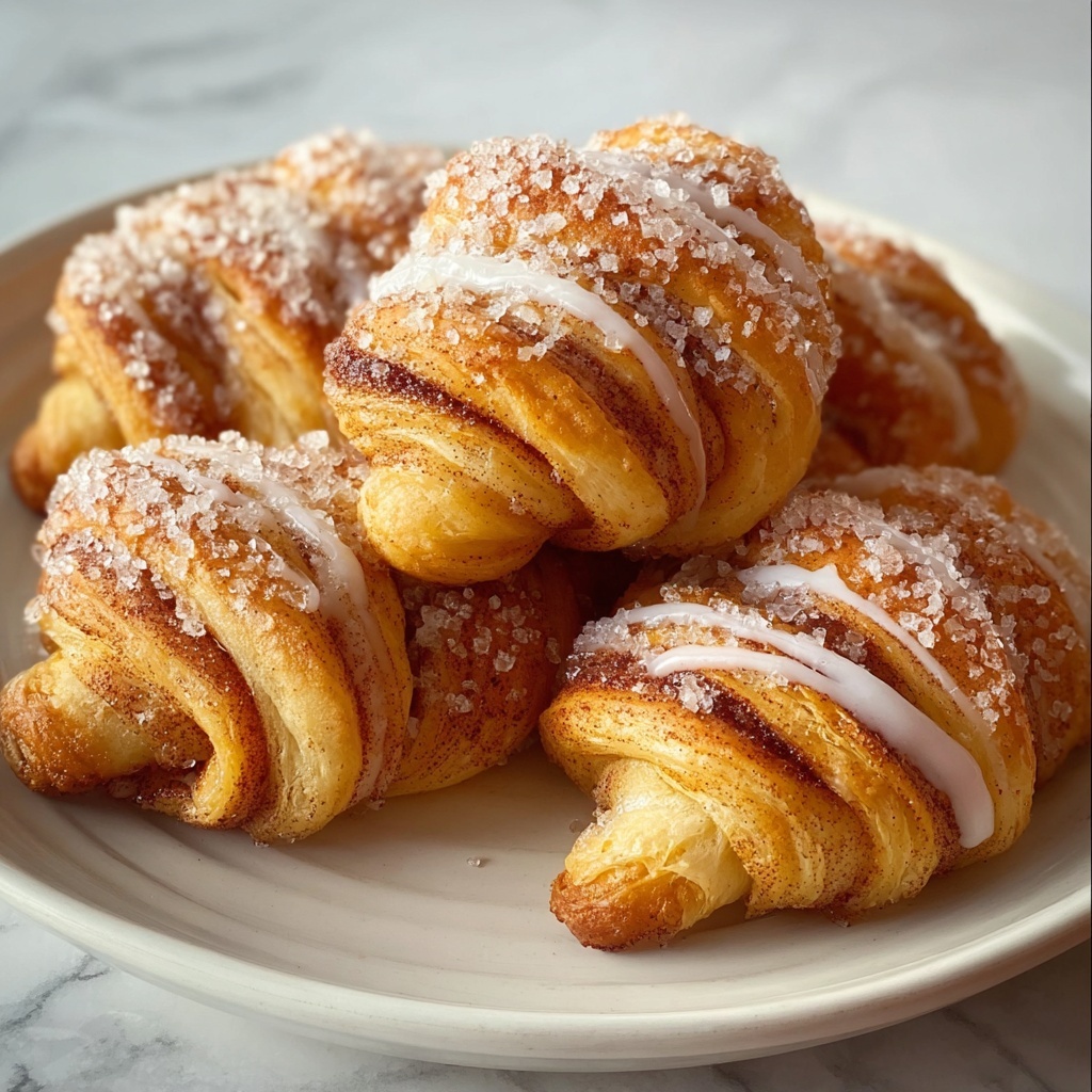 Crescent Roll Cinnamon Twists Recipe - Recipe Image