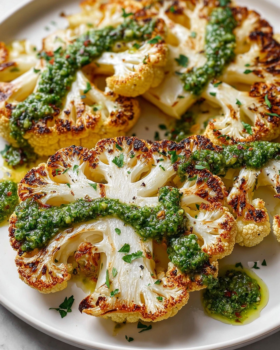 Roasted Cauliflower Steaks Recipe - Recipe Image