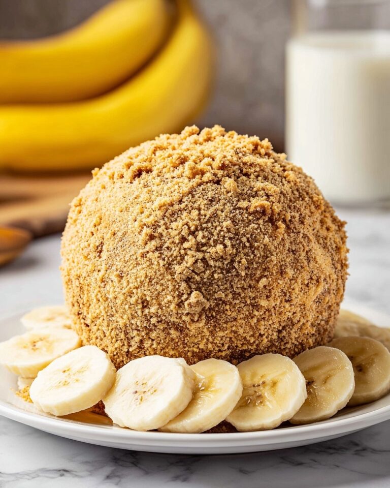 Banana Pudding Dessert Cheese Ball Recipe