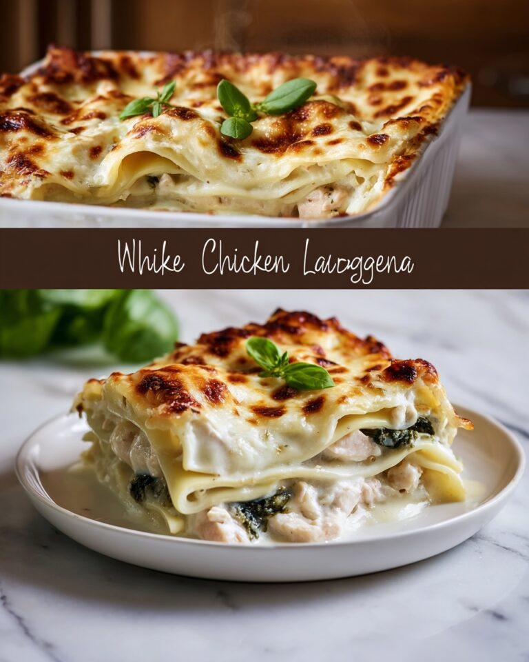 White Chicken Lasagna Recipe