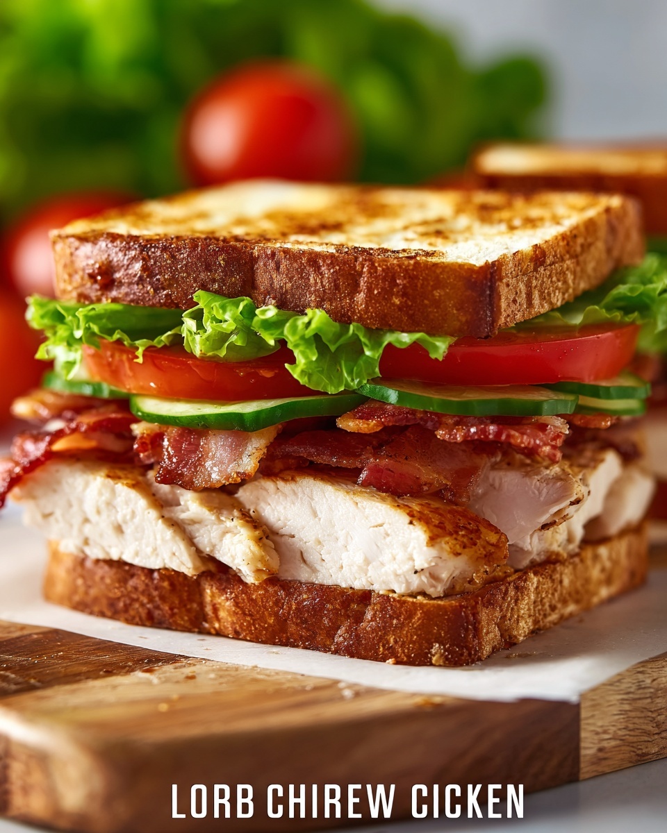 Low Carb Chicken Club Sandwich Recipe - Recipe Image