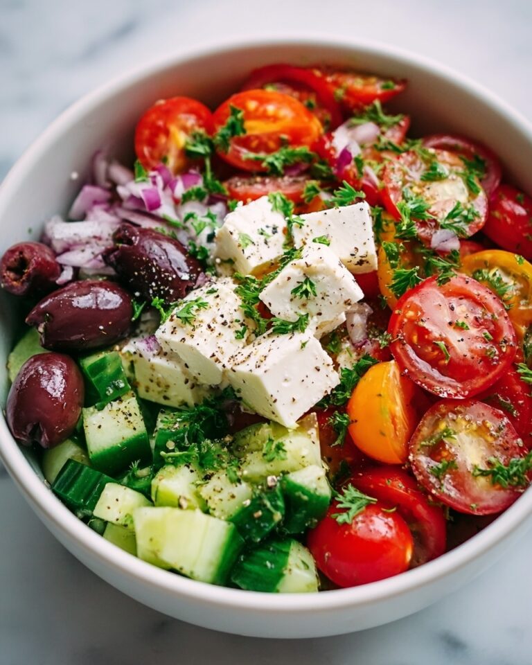 Easy Greek Salad Recipe
