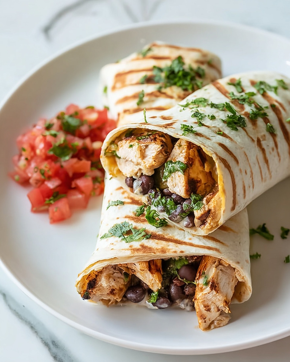 Quick and Easy Kid-Friendly Chicken Wraps for a Flavor-Packed Dinner Recipe - Recipe Image