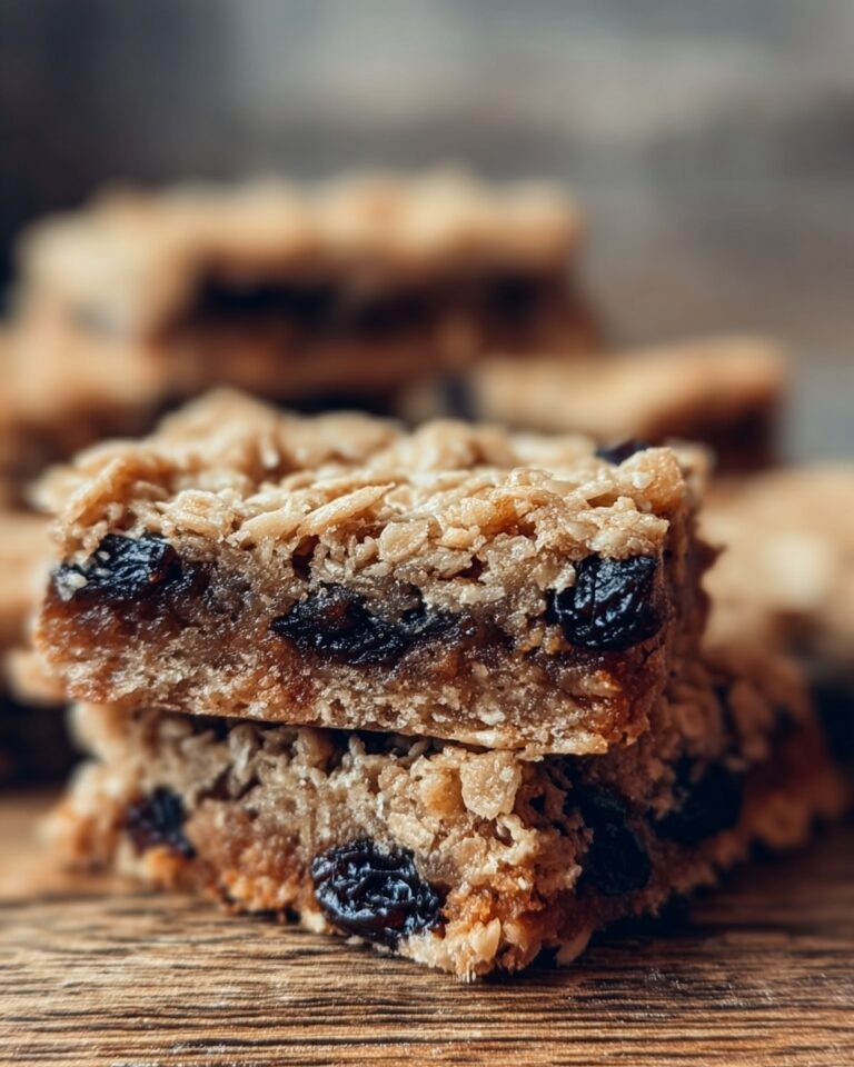 Oatmeal Raisin Cookie Bars Recipe