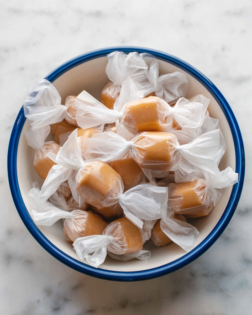 Easy Homemade Caramels Recipe - Recipe Image