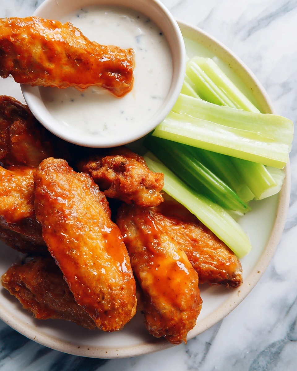 Air Fryer Buffalo Wings Recipe - Recipe Image