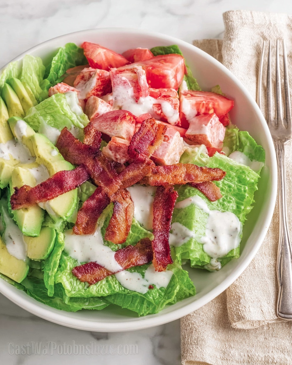 BLT Salad with Avocado Recipe - Recipe Image