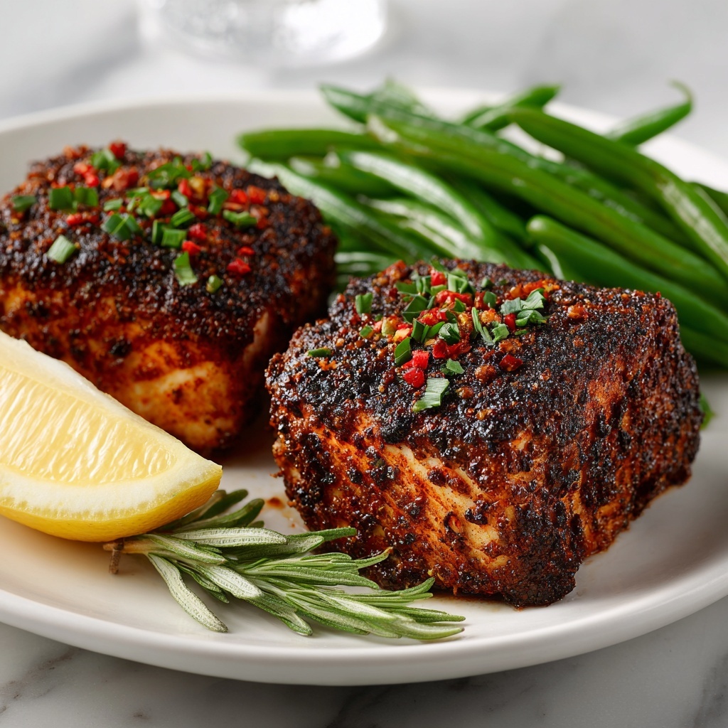 Blackened Balsamic Tuna Steaks: Sweet Heat with a Perfect Sear Recipe - Recipe Image