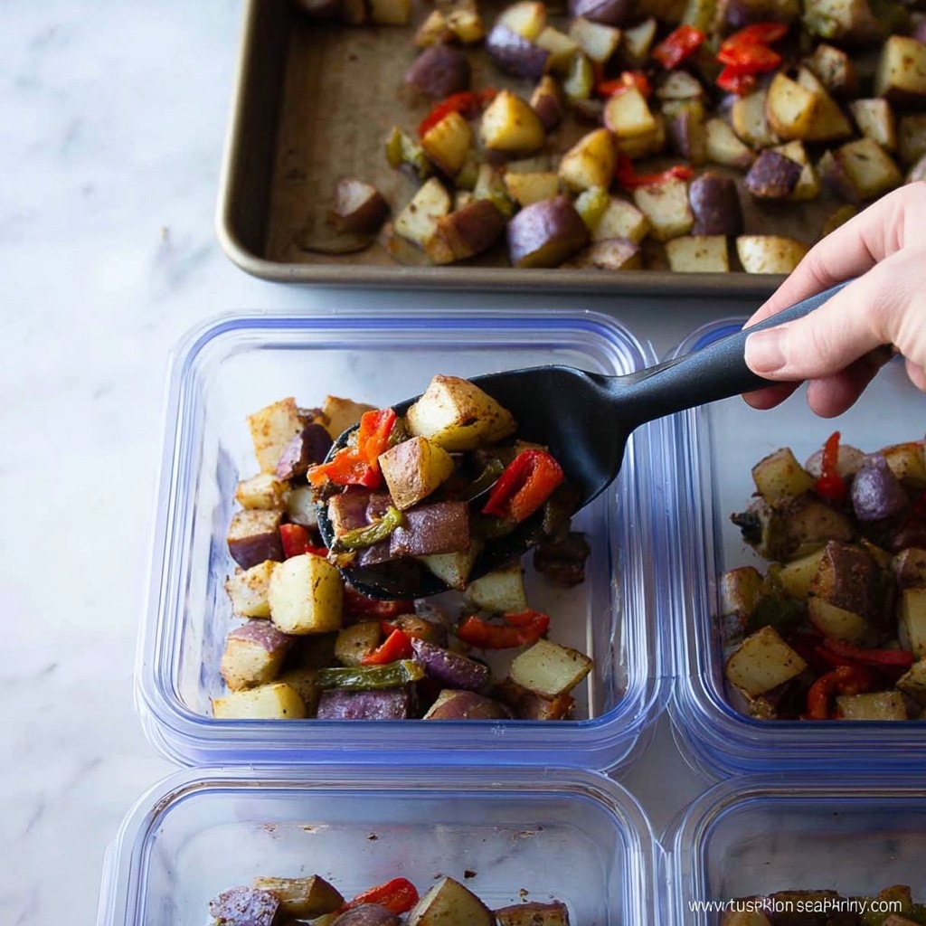 Meal Prep Roasted Potato Breakfast Recipe - Recipe Image