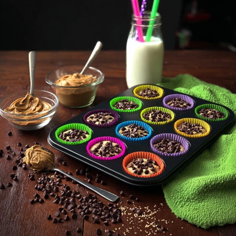 Chocolate Peanut Butter Black Bean Muffins Recipe