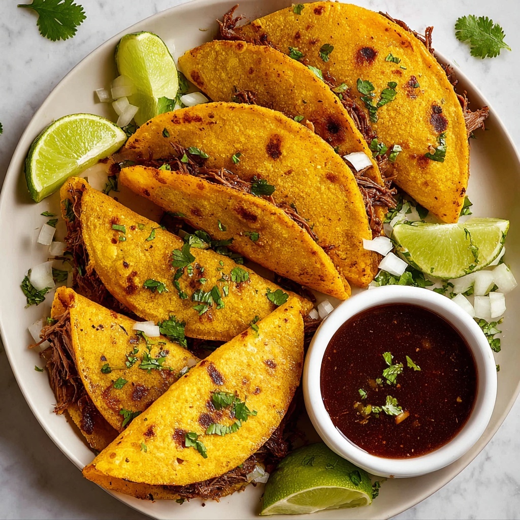 Slow Cooker Birria Tacos Recipe - Recipe Image