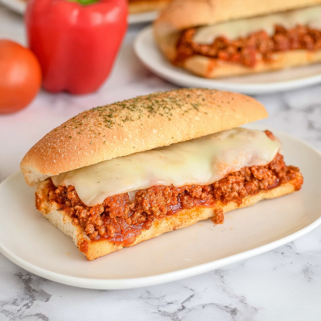 Italian Sloppy Joes (Messy Giuseppe Sandwich) Recipe - Recipe Image