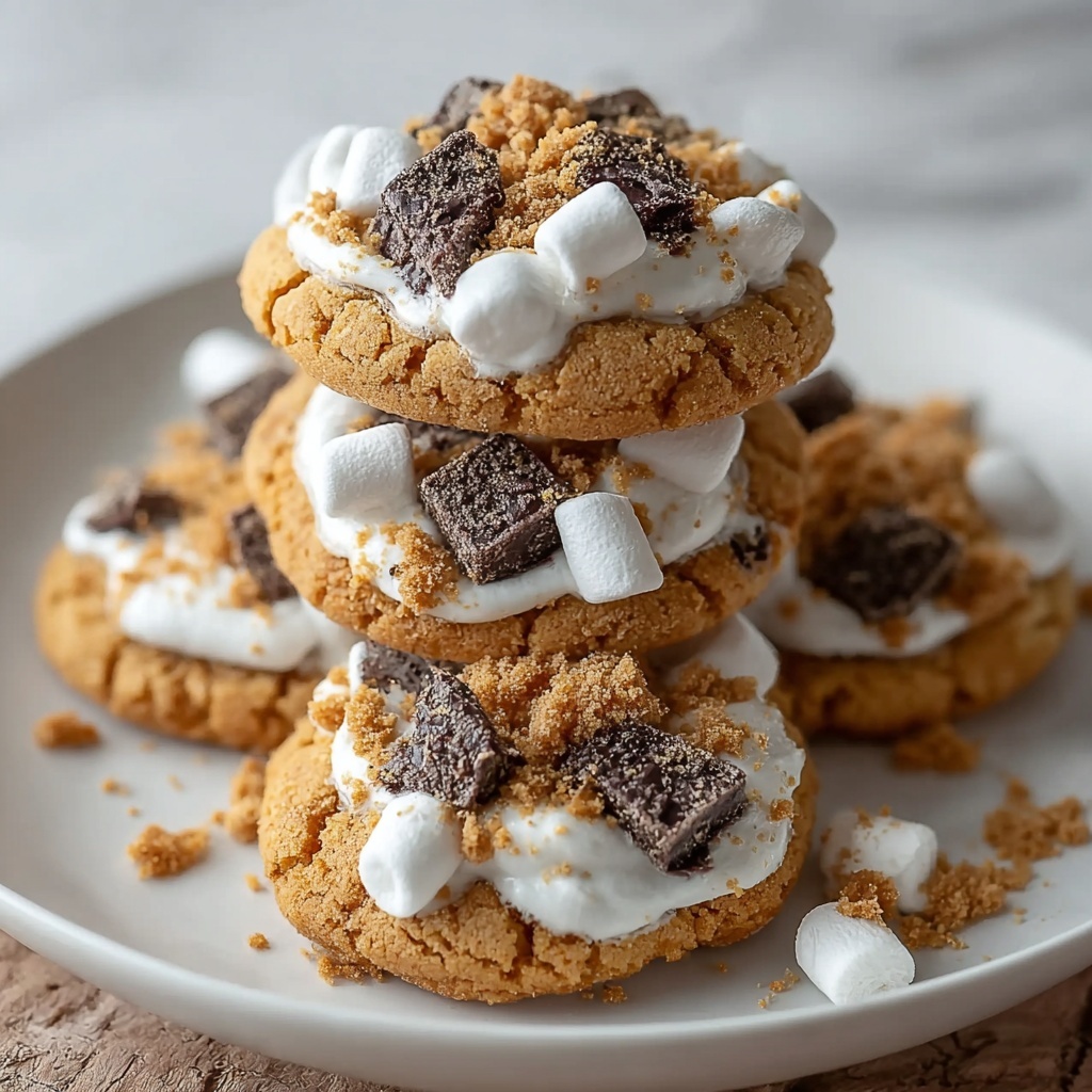 Pumpkin S'mores Cookies Recipe - Recipe Image