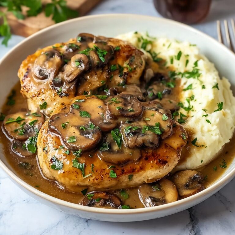 Savory Italian Chicken Marsala with Rich Mushroom Sauce Recipe