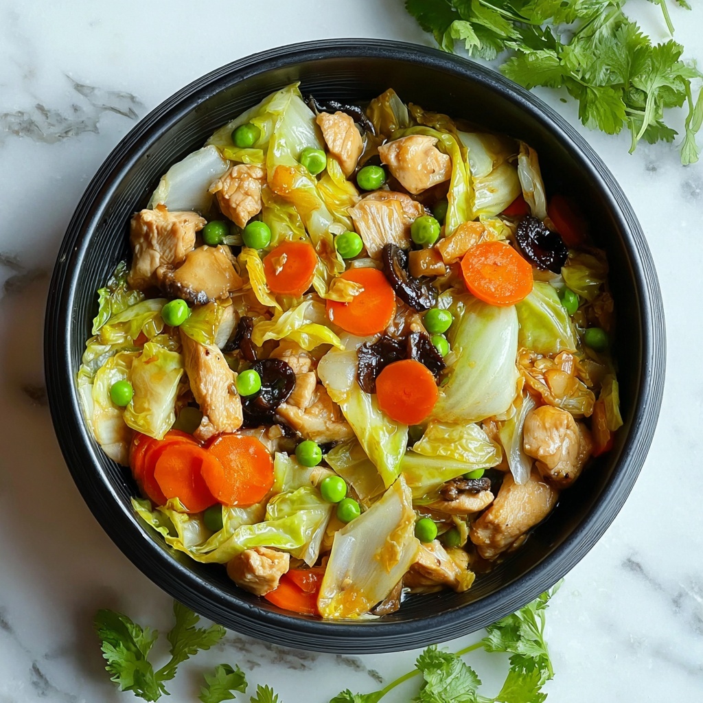 Chicken Cabbage Stir-Fry Recipe - Recipe Image