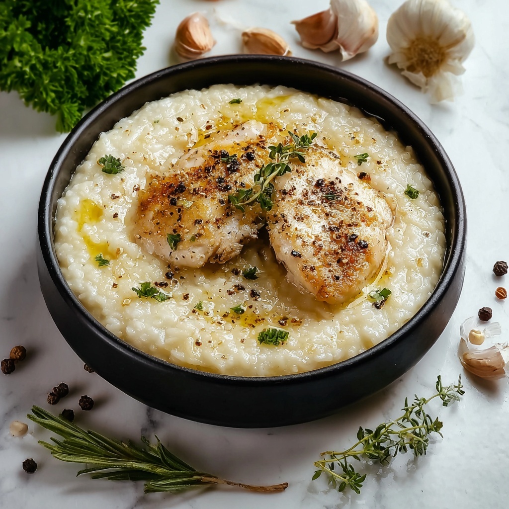 Chicken with Boursin Garlic and Herb Sauce Recipe - Recipe Image