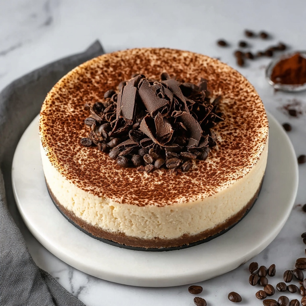 Mocha Cheesecake Recipe - Recipe Image