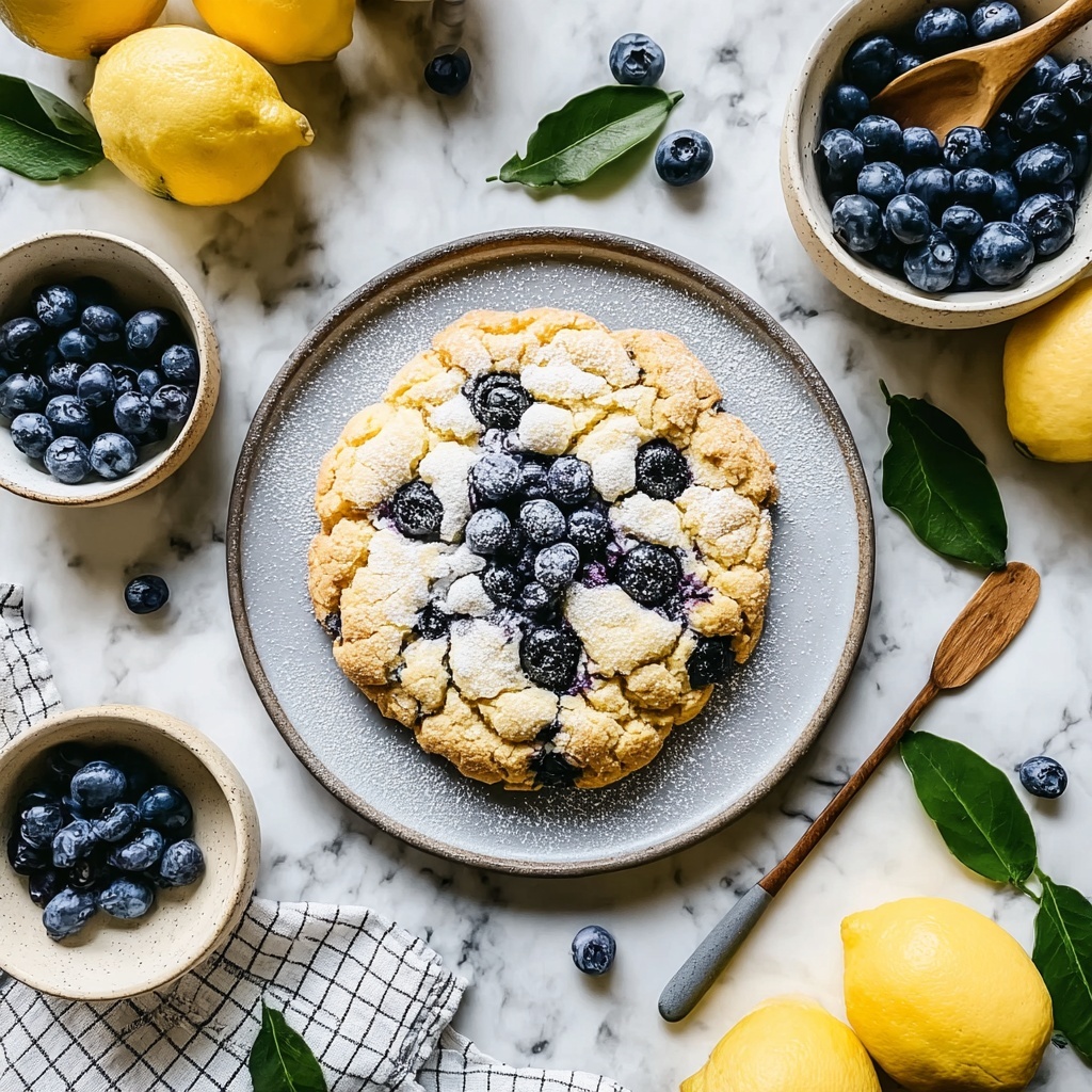 Lemon Blueberry Cookies Recipe - Recipe Image