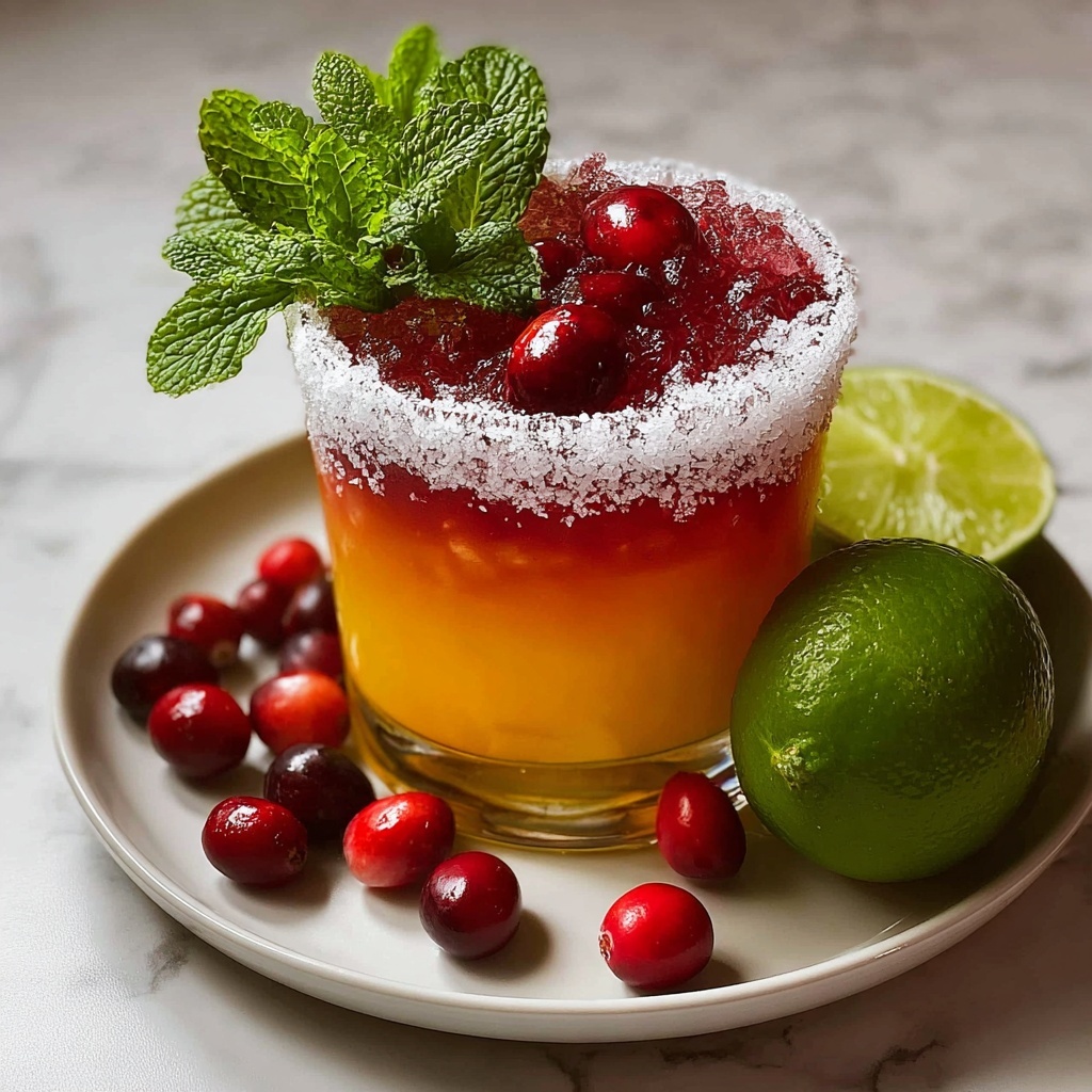 Christmas Mistletoe Margarita Recipe - Recipe Image