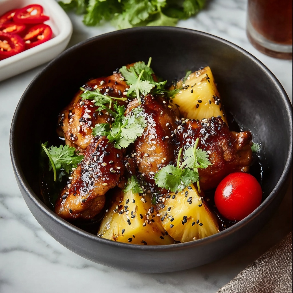 Pineapple Teriyaki Chicken Recipe - Recipe Image