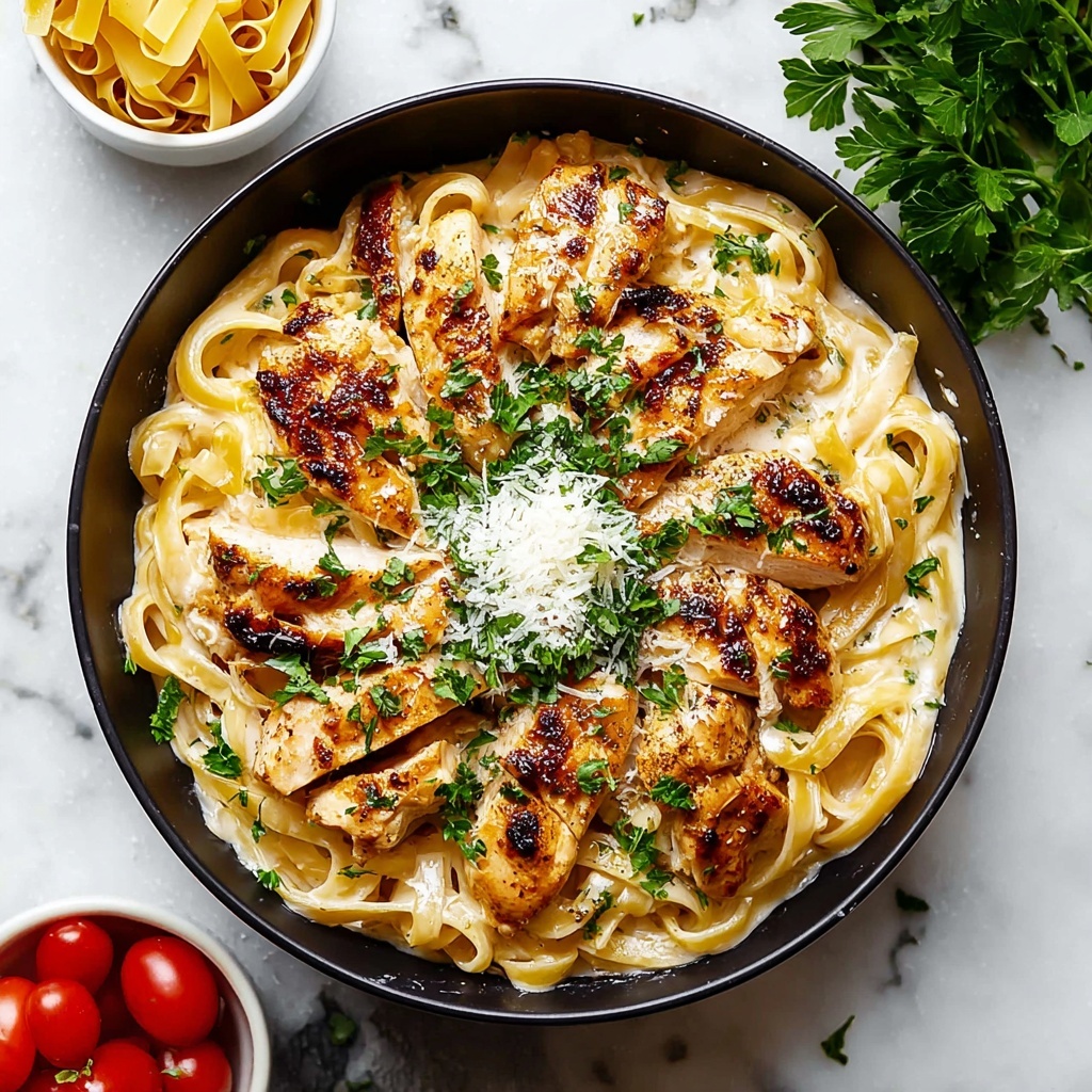 Flavor-Packed Cowboy Butter Chicken Linguine Recipe - Recipe Image