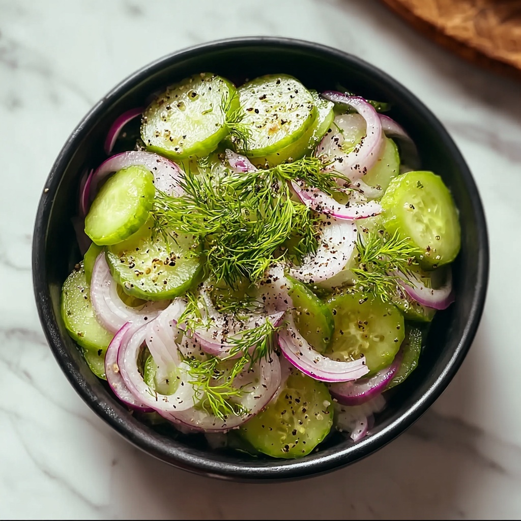 Cucumber Dill Salad Recipe - Recipe Image
