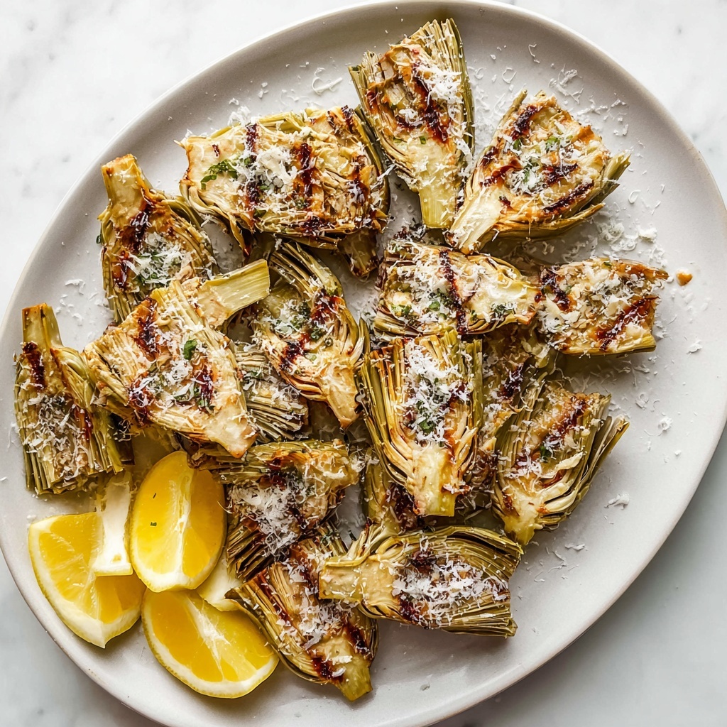 Roasted Artichoke Hearts with Parmesan Recipe - Recipe Image