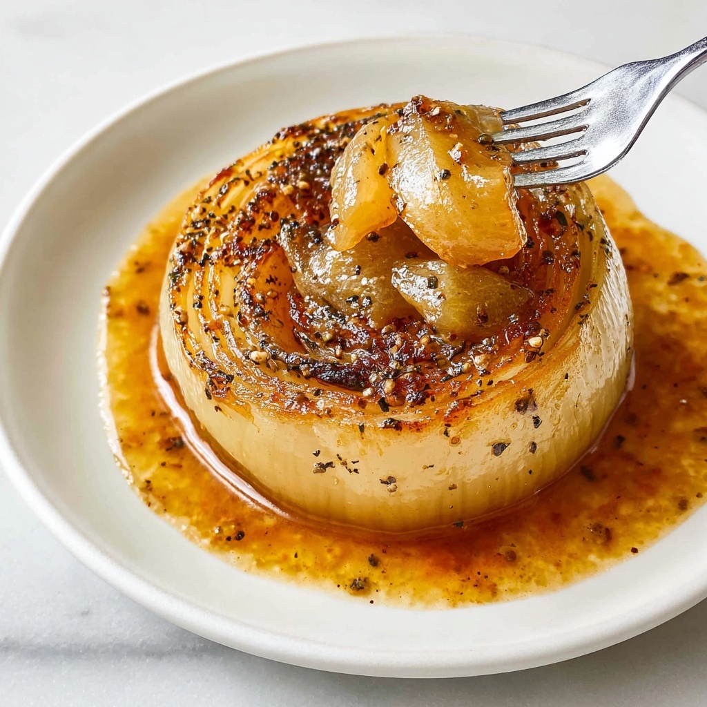 Baked Spiced Onion Boat Recipe - Recipe Image