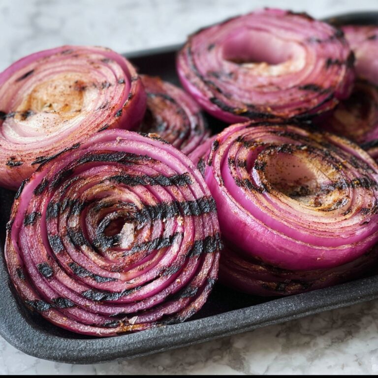 Grilled Red Onions Recipe