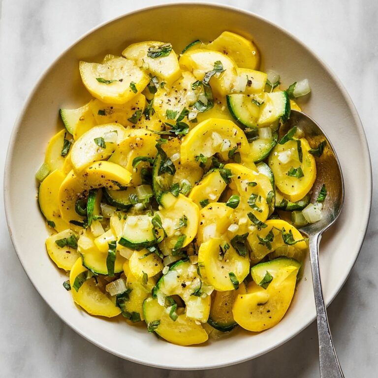 Sautéed Yellow Squash with Garlic, Basil, and Lemon Recipe