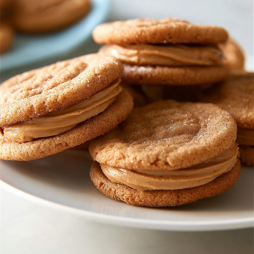 Snickerdoodle Biscoff Sandwich Cookies Recipe - Recipe Image