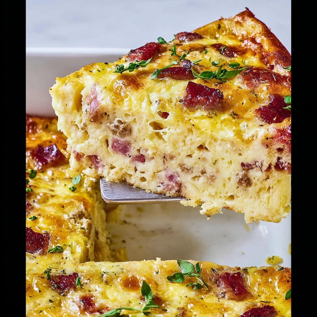Bacon and Egg Casserole Recipe - Recipe Image