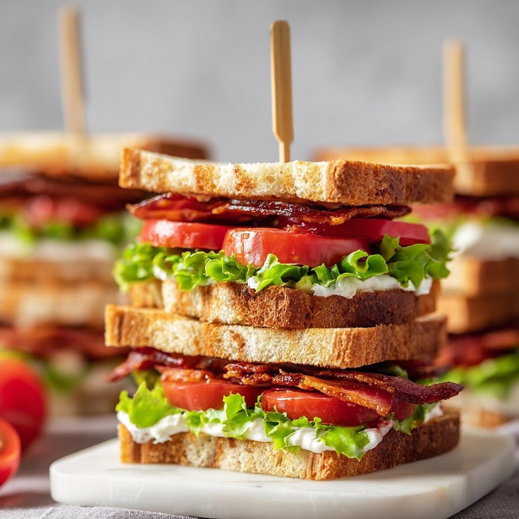 BLT Sandwich Sliders Recipe - Recipe Image