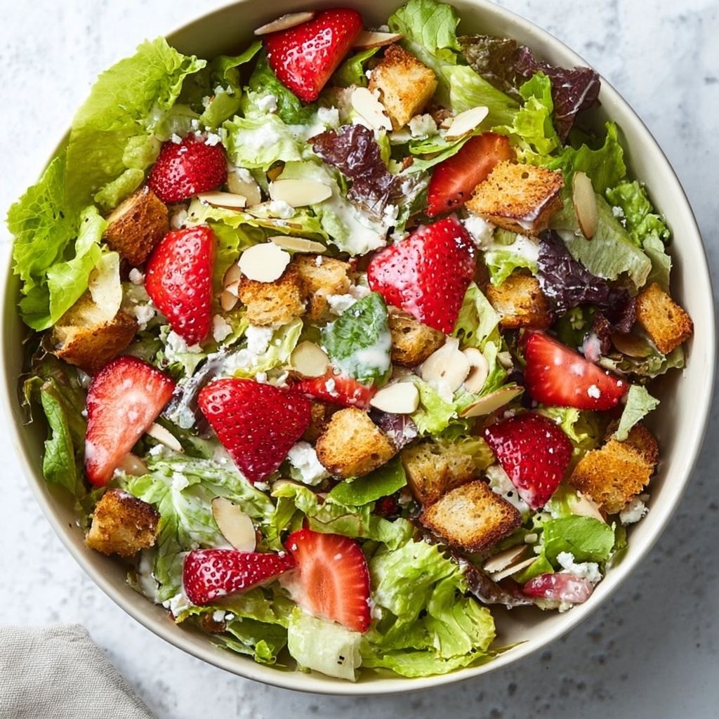 Strawberry Salad with Poppy Seed Dressing Recipe - Recipe Image