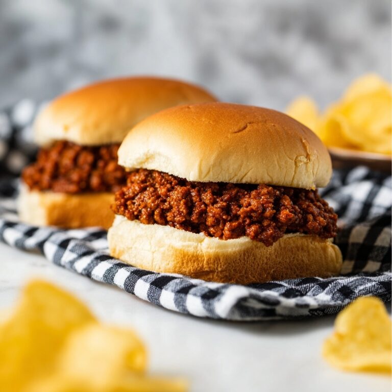 Homemade Sloppy Joes Recipe