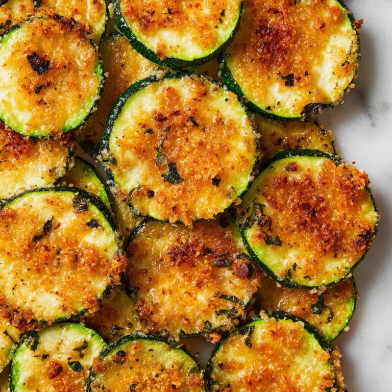 Crispy Baked Zucchini with Parmesan and Italian Seasoning Recipe