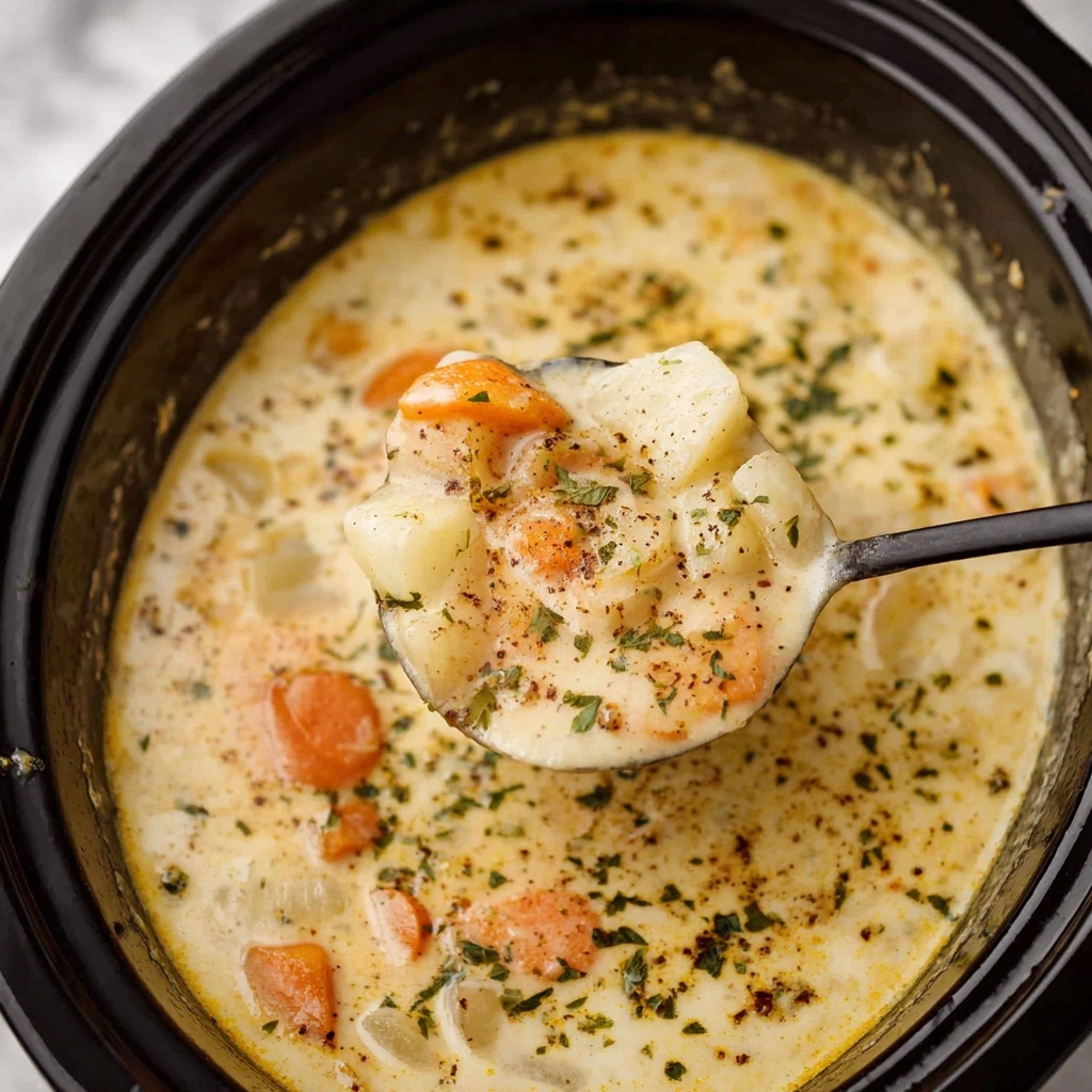 Crockpot Potato Soup Recipe - Recipe Image