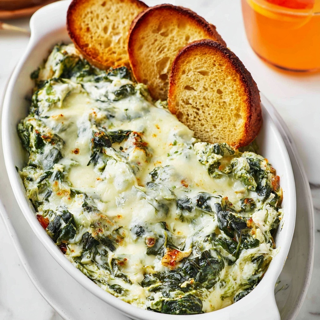 Bacon Spinach Dip Recipe - Recipe Image