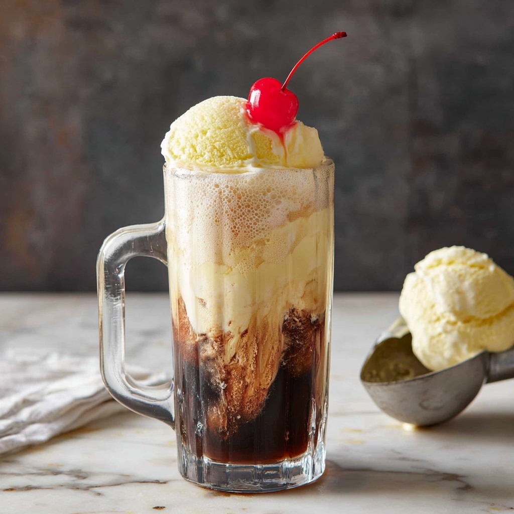 Alcoholic Root Beer Float Recipe - Recipe Image