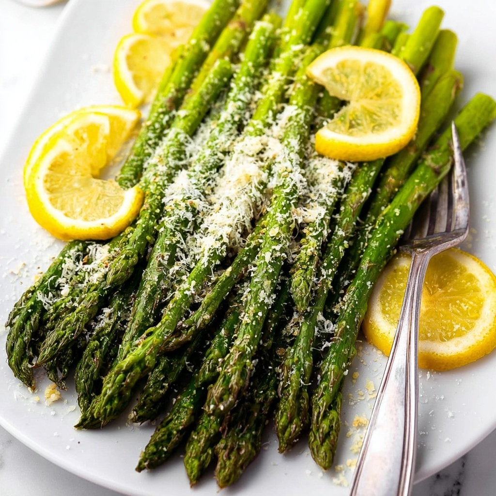 Roasted Asparagus with Lemon and Parmesan Recipe - Recipe Image