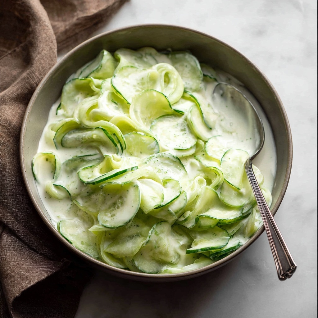 German Cucumber Salad Recipe - Recipe Image