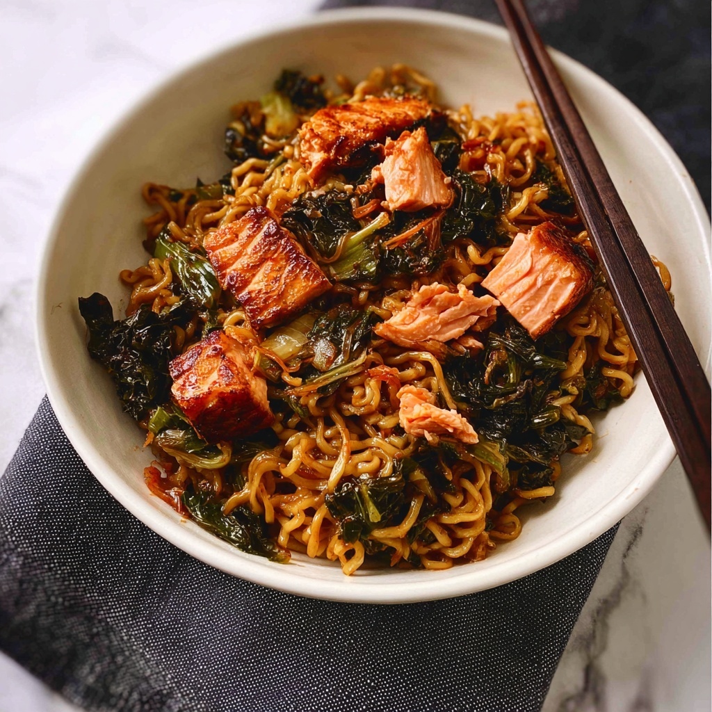 Teriyaki Salmon Noodles Recipe - Recipe Image