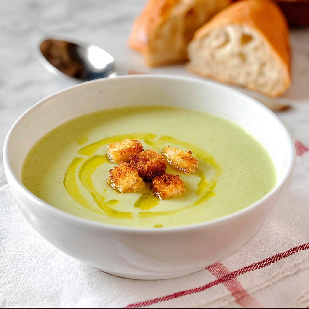 Creamy Healthy Broccoli Soup Recipe - Recipe Image