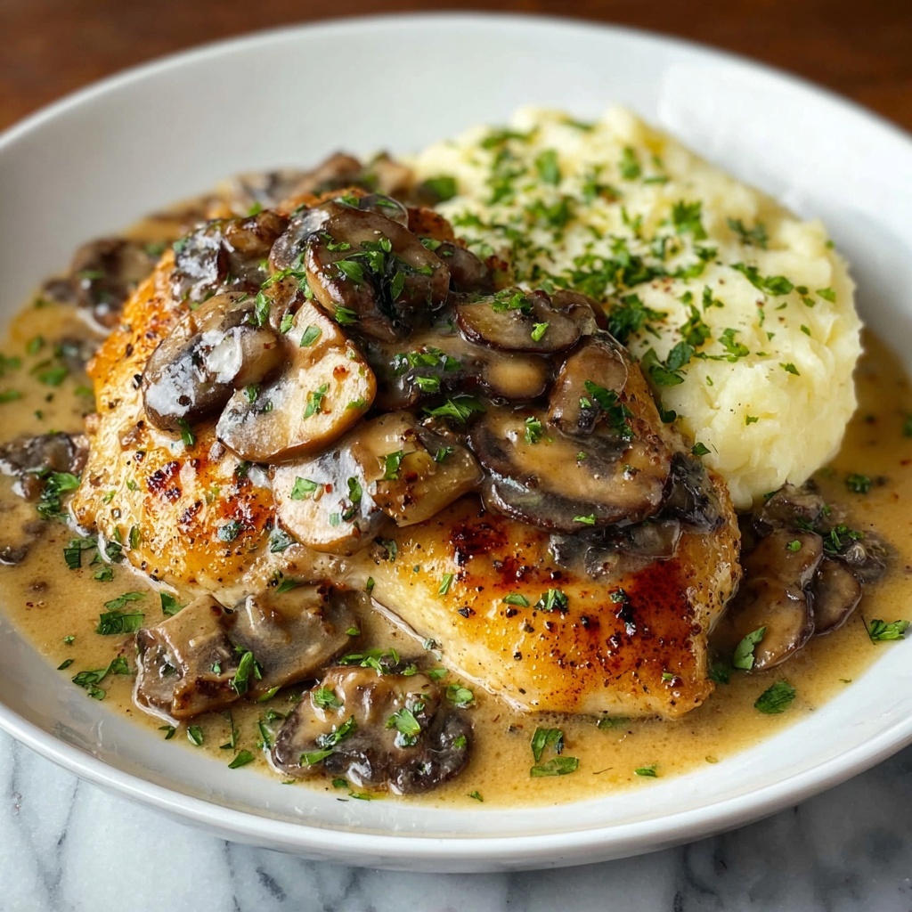 Savory Italian Chicken Marsala with Rich Mushroom Sauce Recipe - Recipe Image