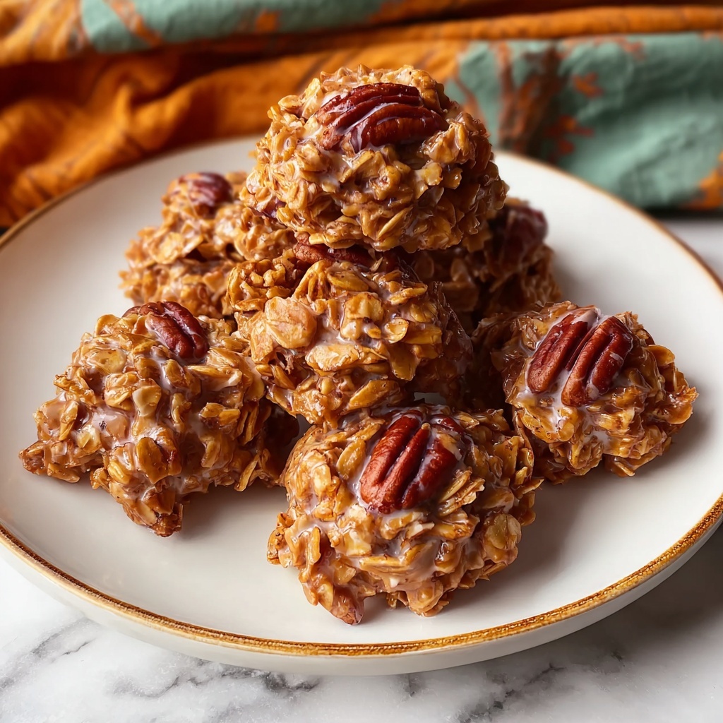 Pumpkin Spice No Bake Cookies Recipe - Recipe Image