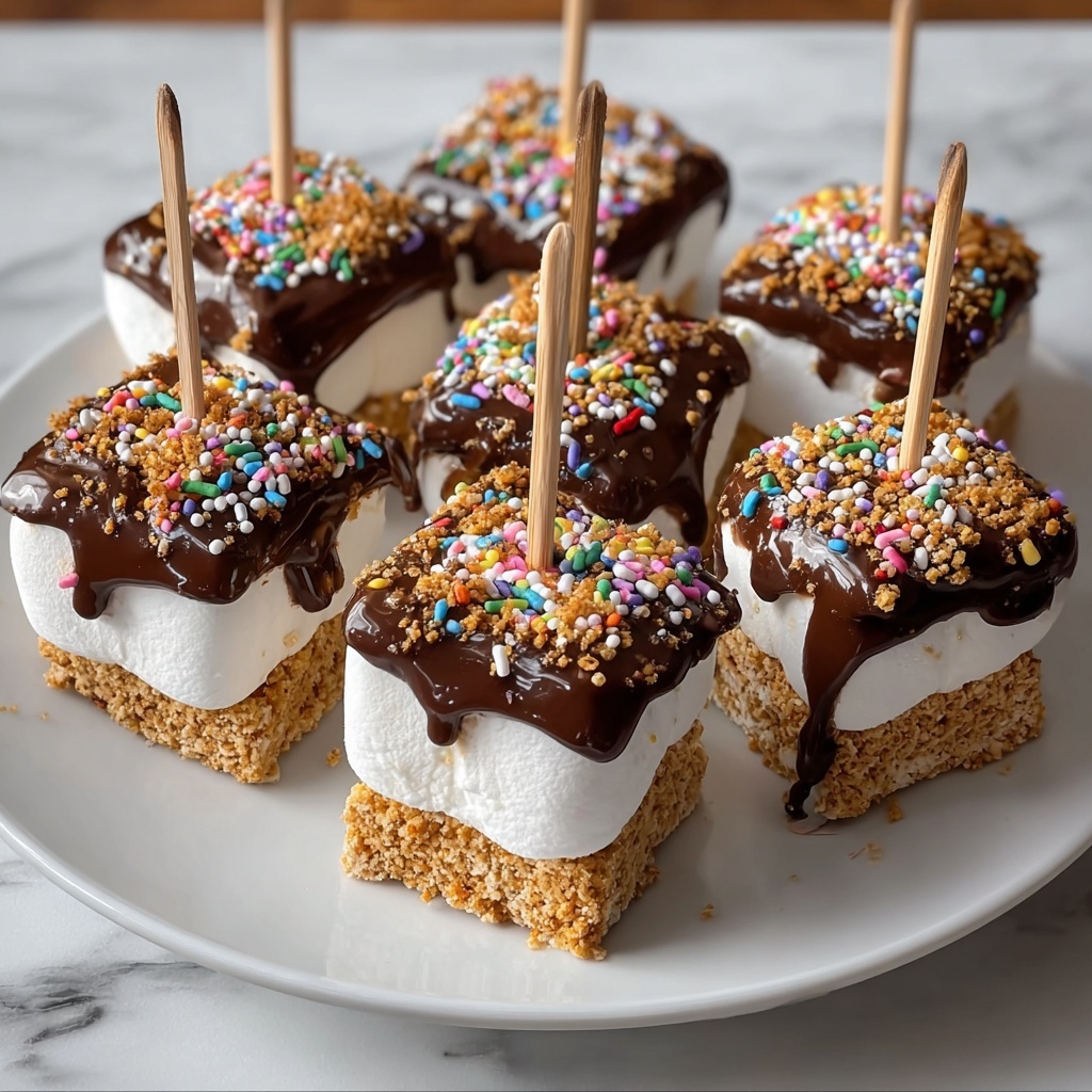 Halloween S’mores Pops Recipe - Recipe Image