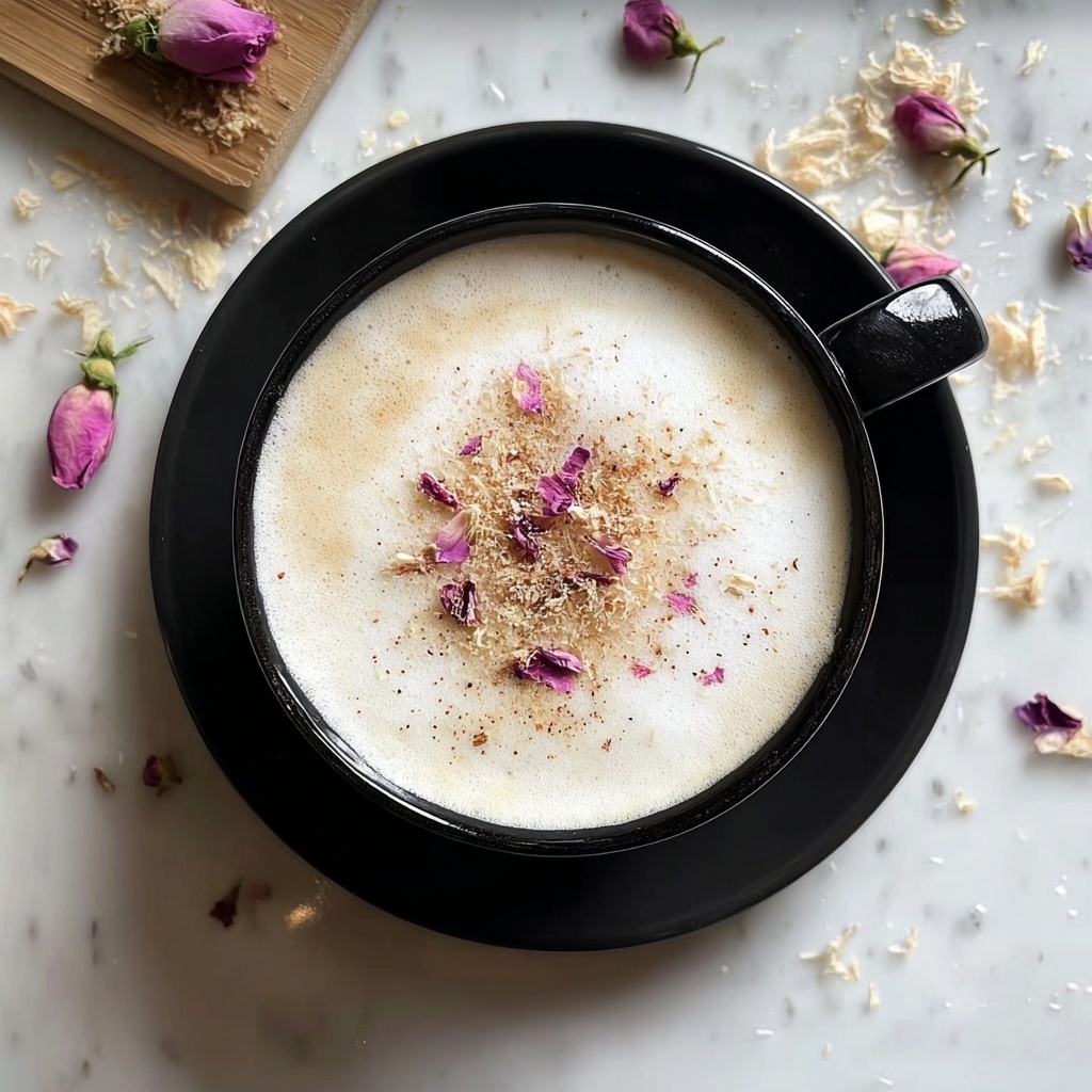 Chamomile Rose Tea Latte Recipe - Recipe Image
